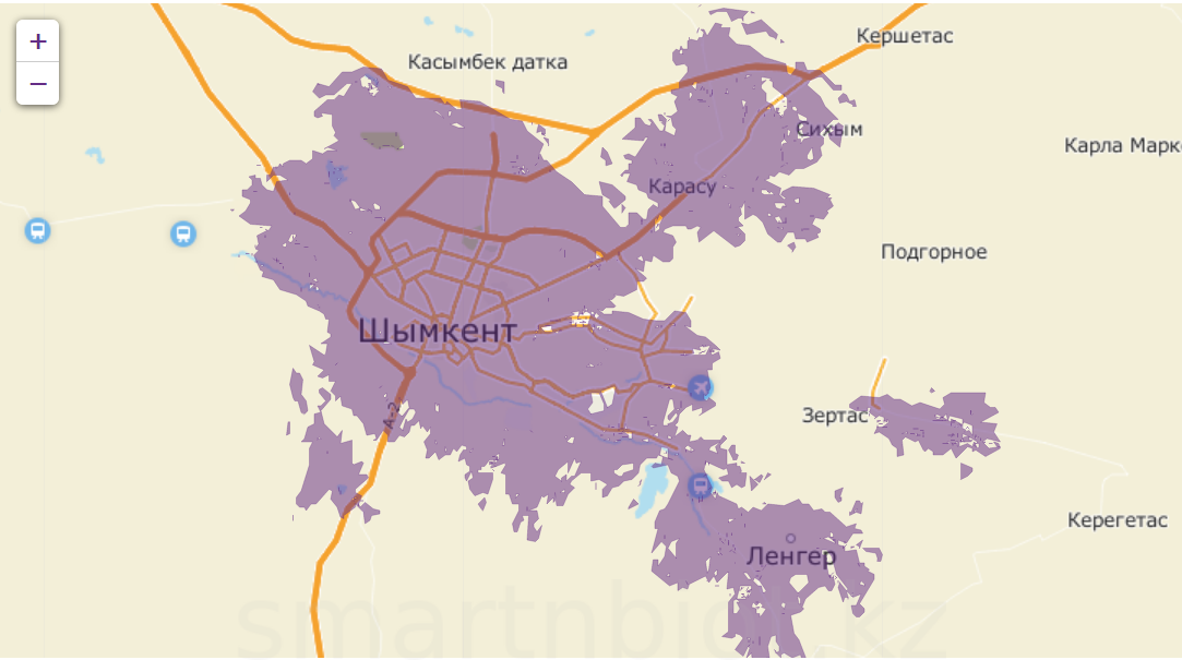 Зона покрытия актив 4g в казахстане карта
